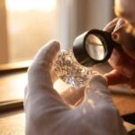 Eleganter Diamantschmuck und Labordiamanten im modernen Stil
